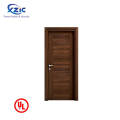 60 minutes UL fire rated wooden hotel room door